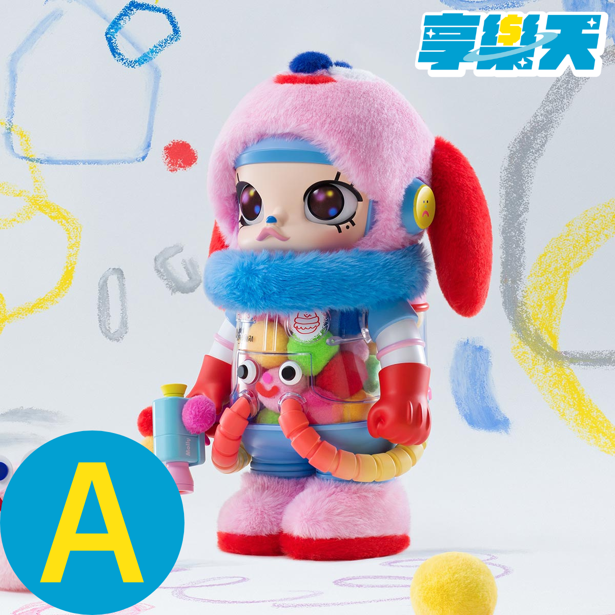 泡泡瑪特 海外限定 MOLLY  400% JON BURGERMAN